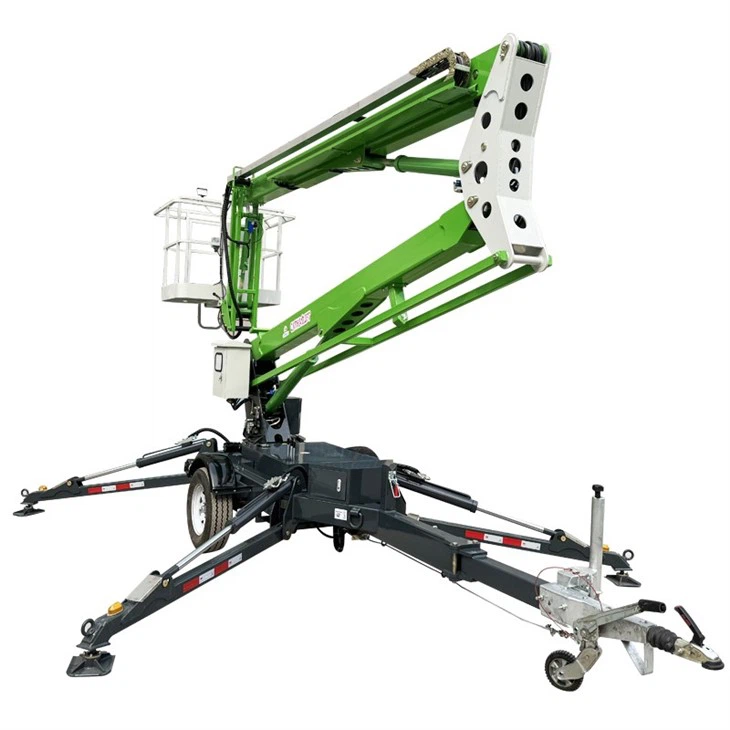 Towable Boom Lift With Diesel Electric Power