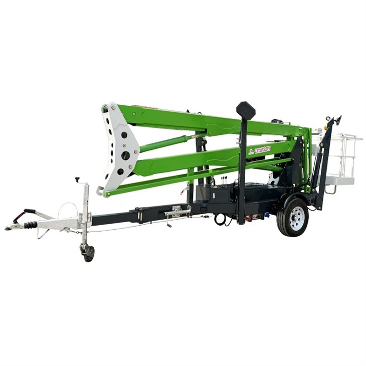 Towable Boom Lift With Diesel Electric Power